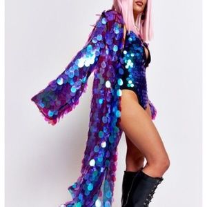 Dollskill sequin kimono